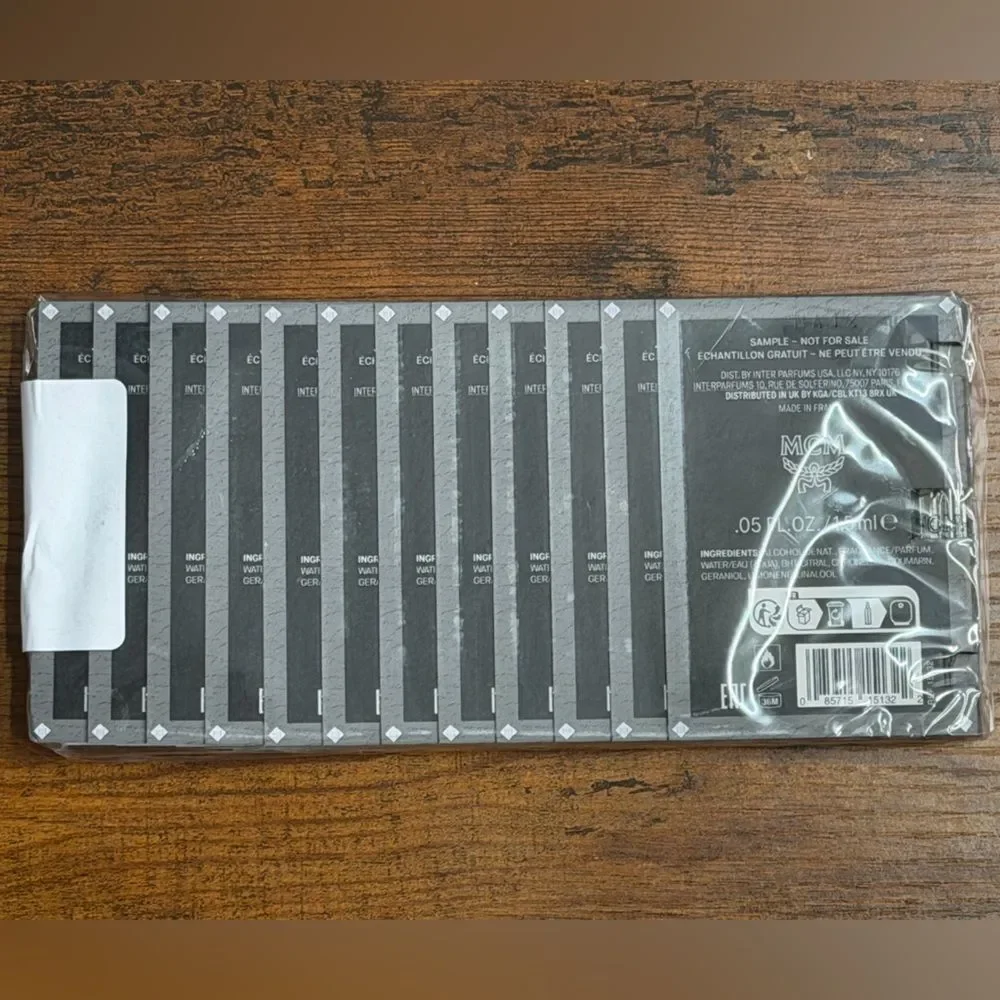 MCM Onyx EDP Sample Set (12) | 1.5ml Each | Factory Sealed. NEW
